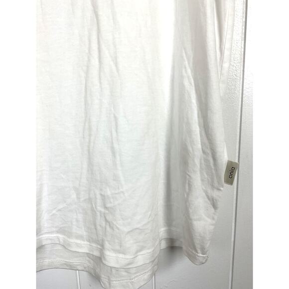 Onia NWT Men's Joey Vee Neck T Shirt White Size XL - Picture 4 of 8